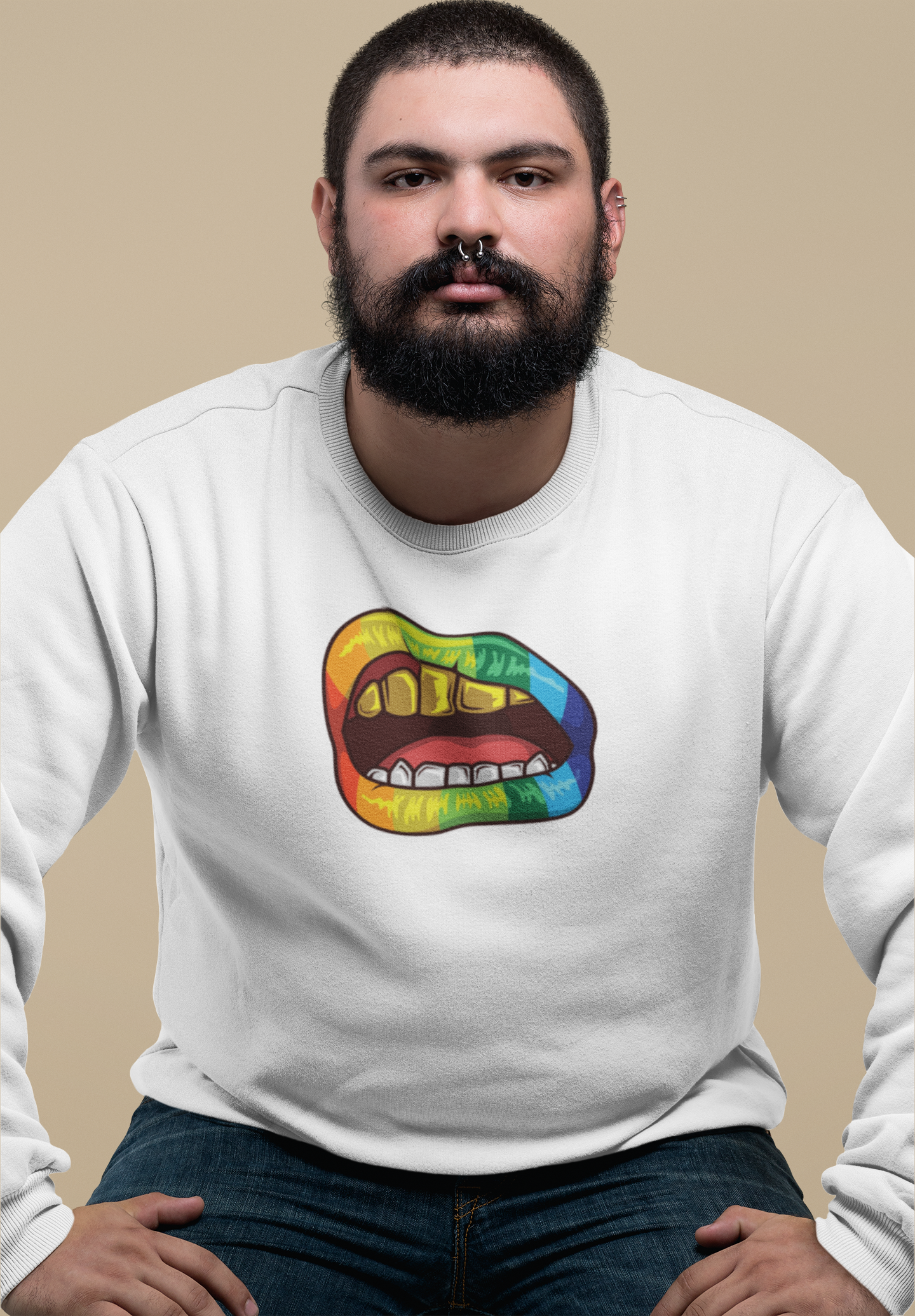 Bold Gold Teeth - Sweatshirt