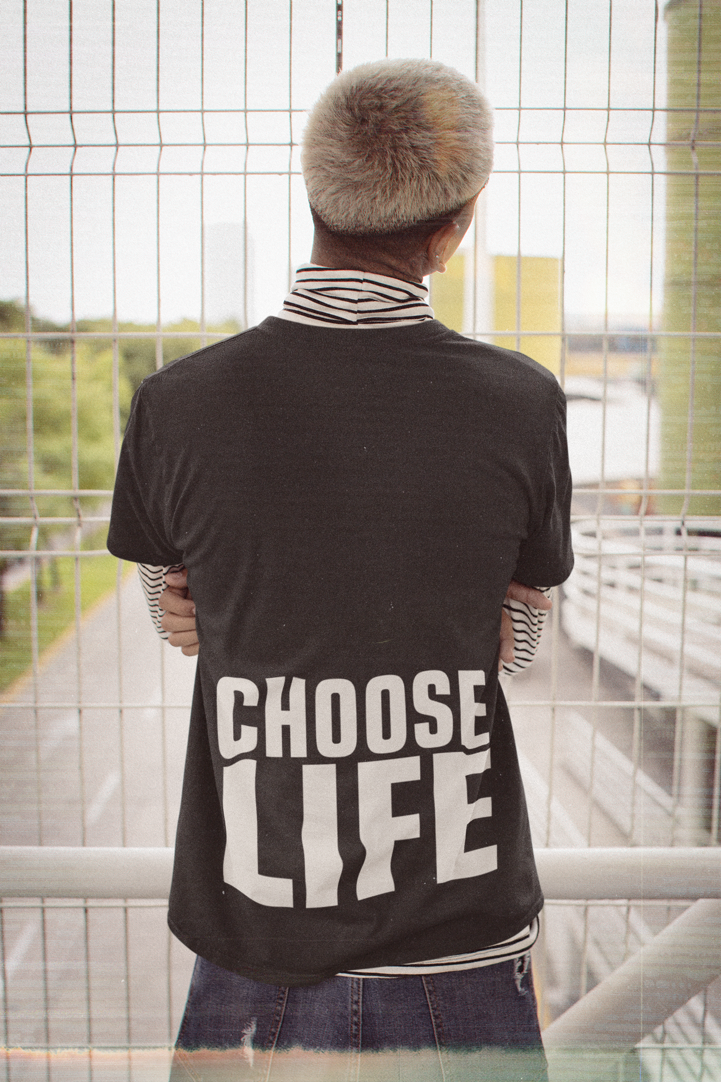 Special Edz  - CHOOSE LIFE Tee (extra large text)