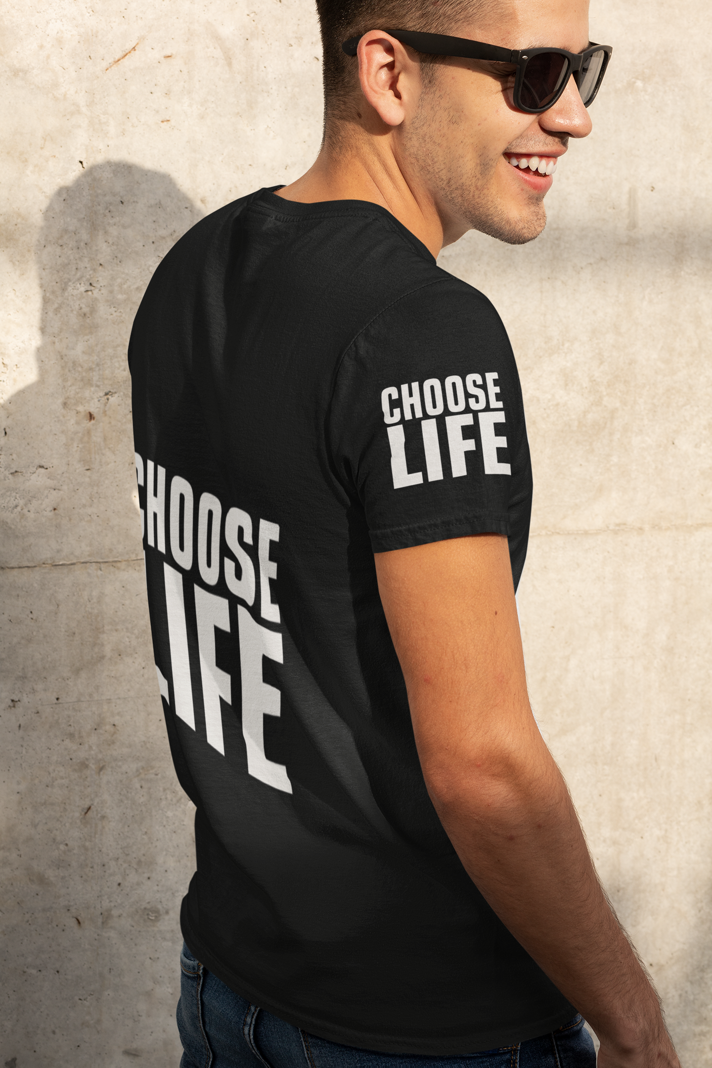 Special Edz  - CHOOSE LIFE (Sleeve text) Tee