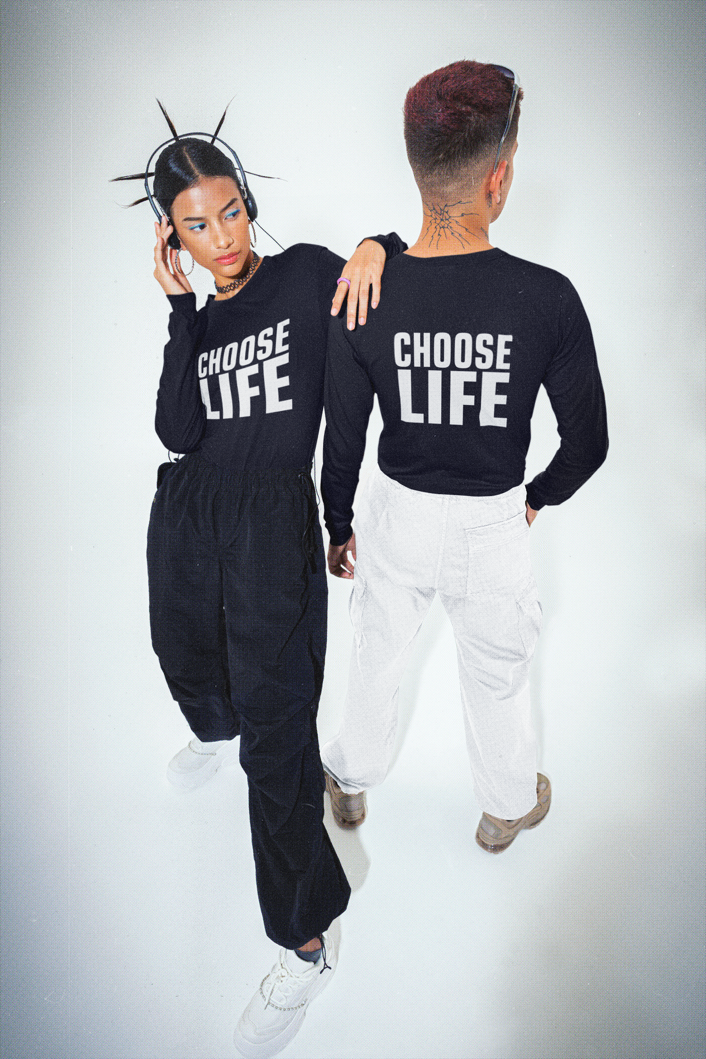 CHOOSE LIFE - Long Sleeve Tee