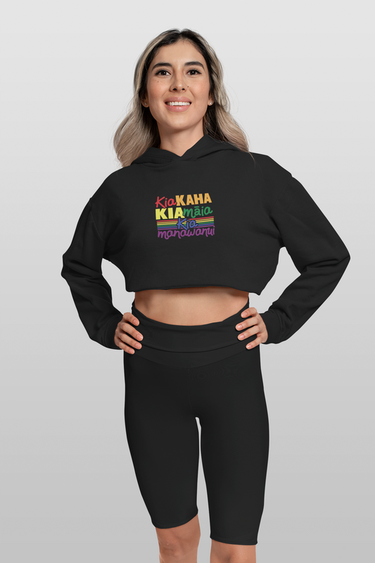 Kia Kaha - Cropped Hoodie