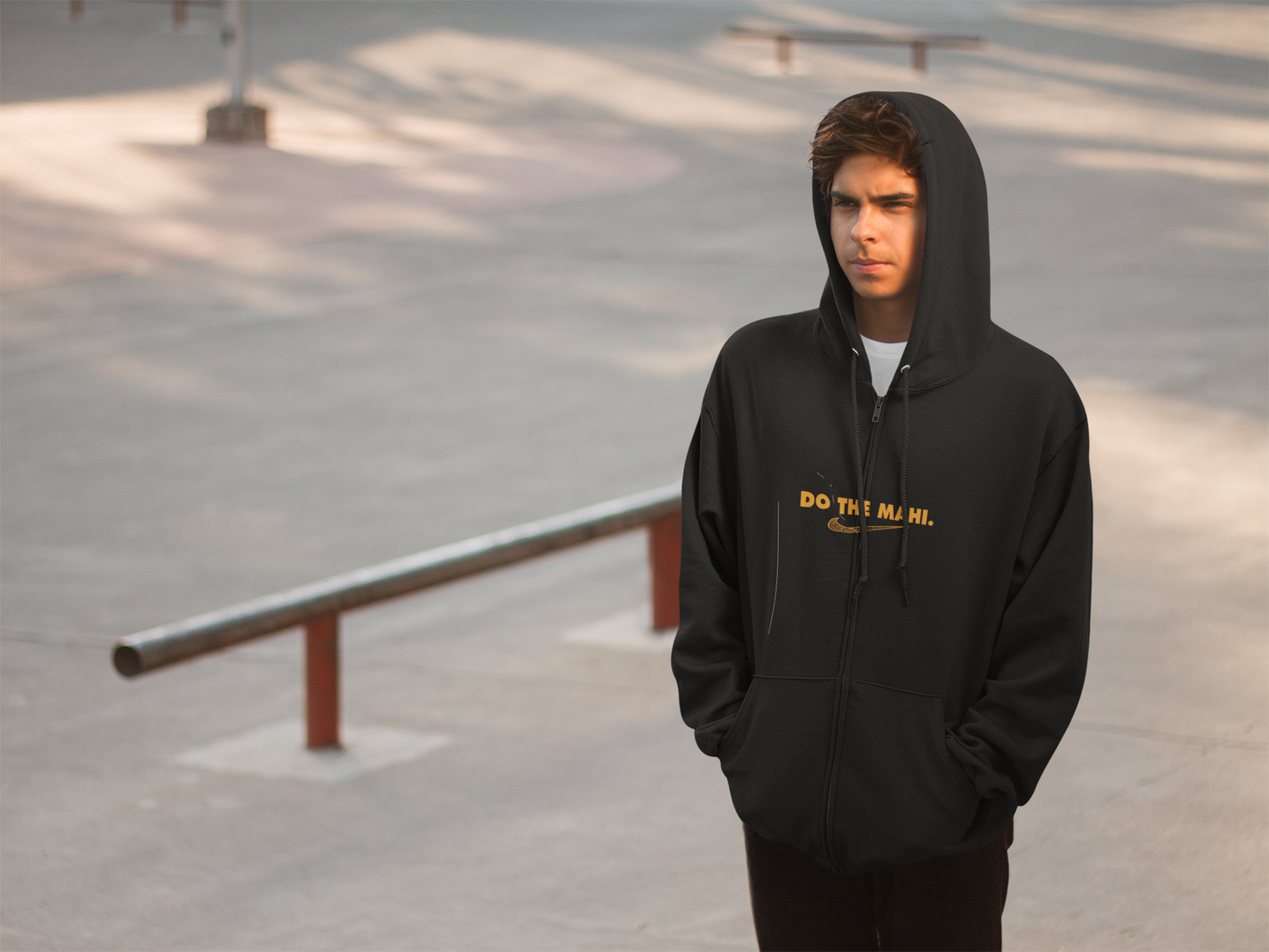 Do The Mahi (large tick) - Karaka  HOODIE