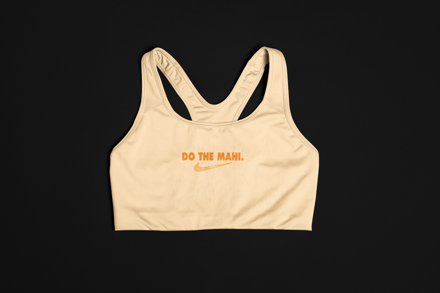 Active Bra Top - Do The Mahi✓- Orange (mini)