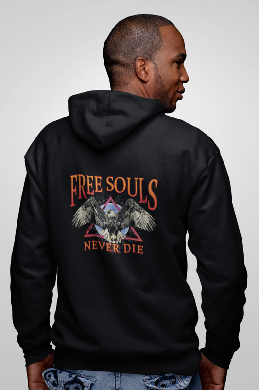 Free Souls Never Die  - HOODIE