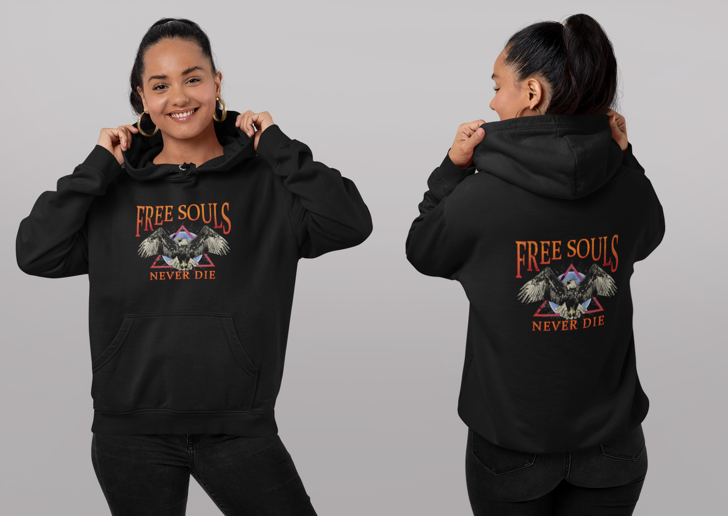 Free Souls Never Die  - HOODIE