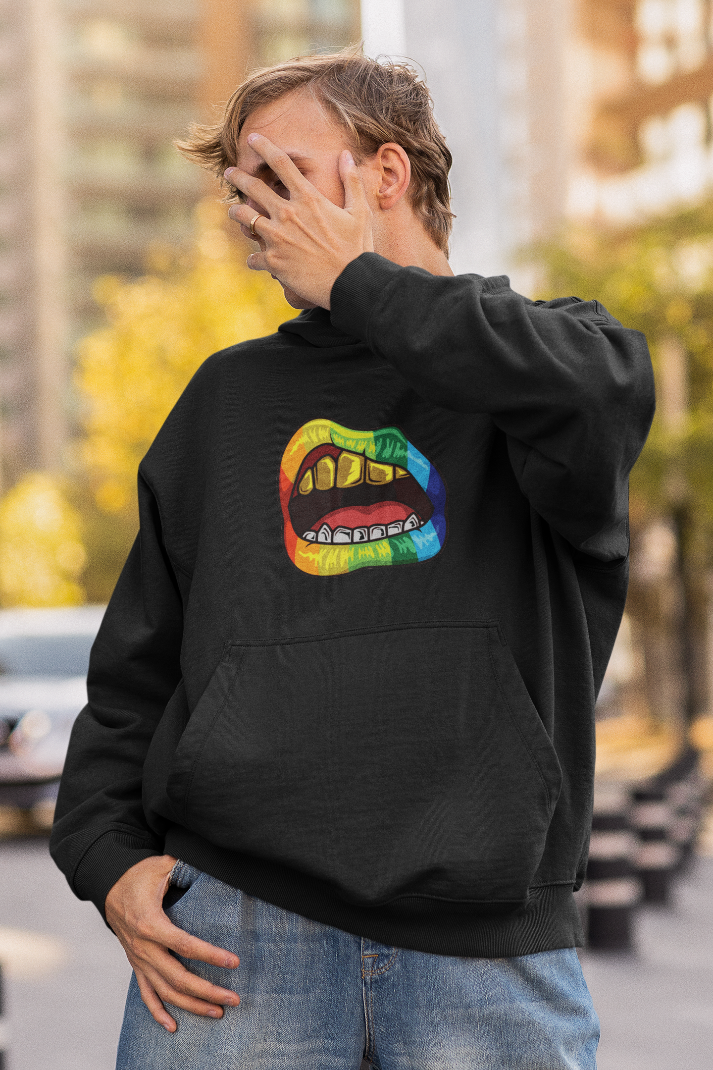 Bold Gold Teeth - Hoodie