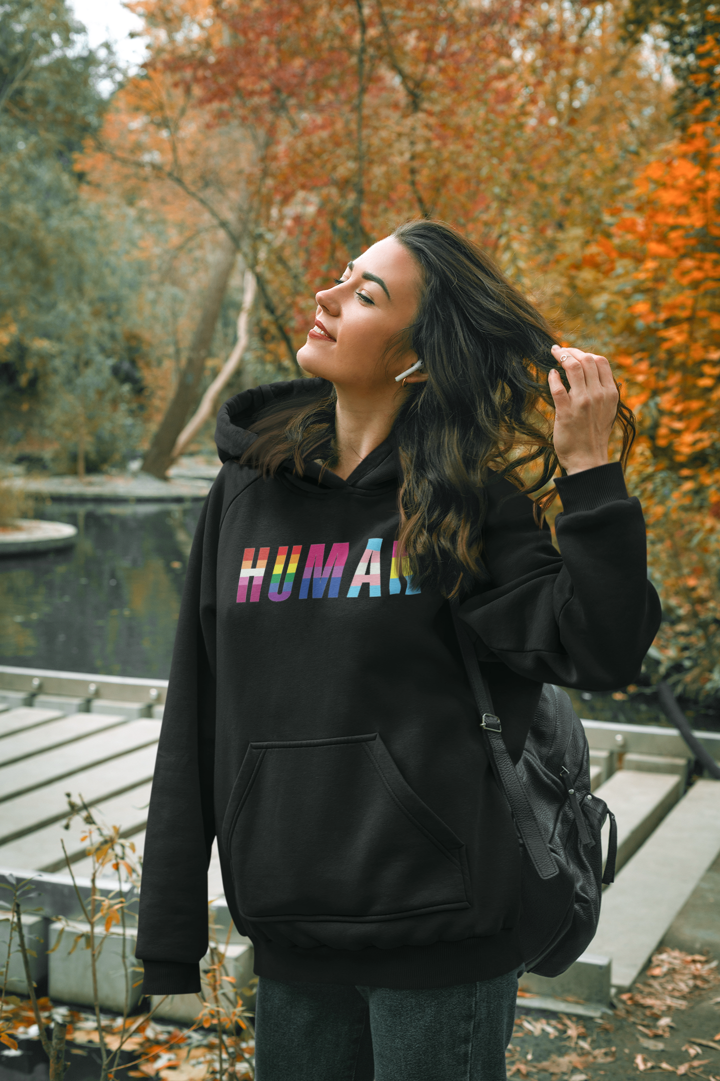 HUMAN (Pride) - Hoodie / Sweatshirt