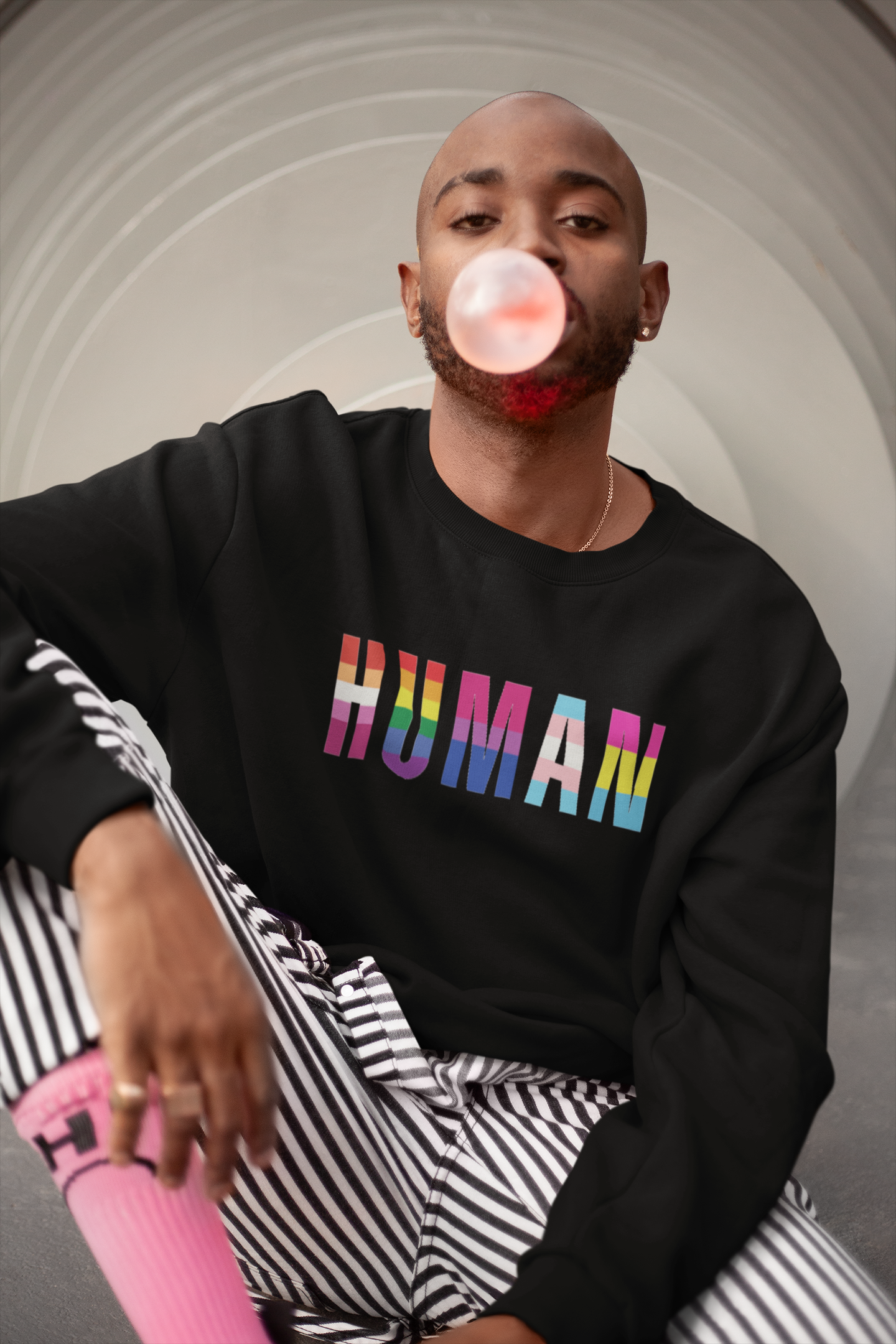 HUMAN (Pride) - Hoodie / Sweatshirt