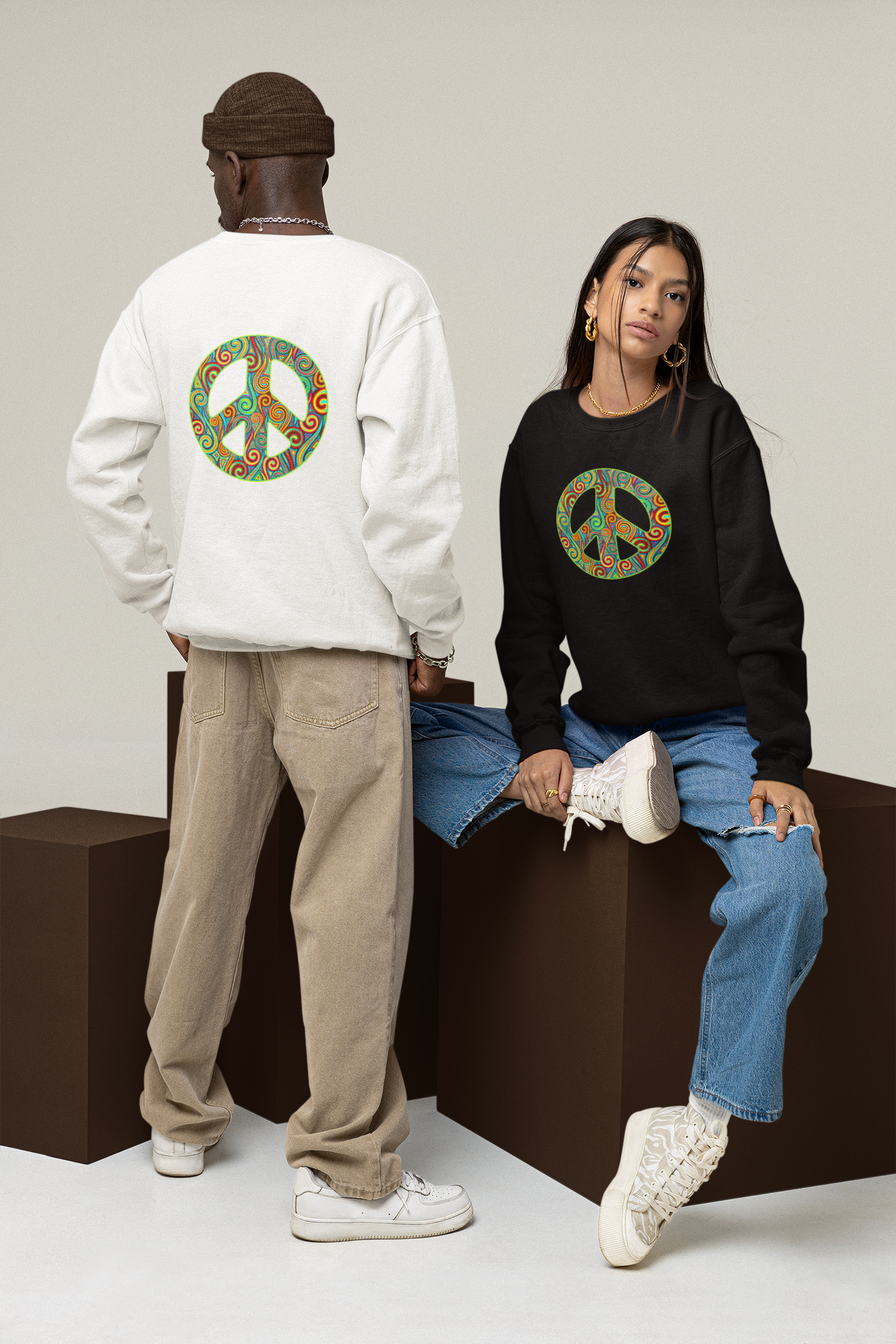 Kiwiana - PEACE - SWEATSHIRT