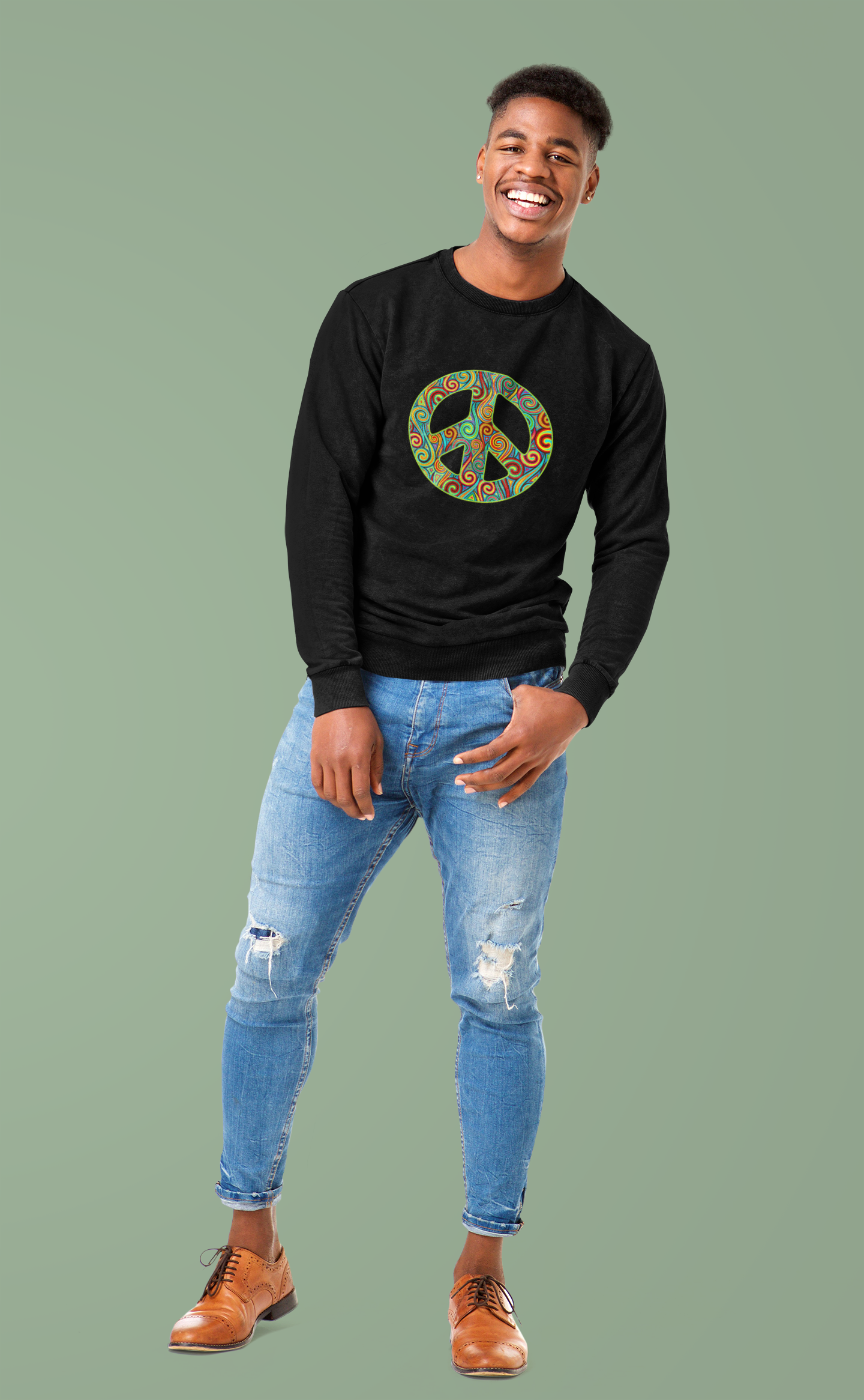 Kiwiana - PEACE - SWEATSHIRT