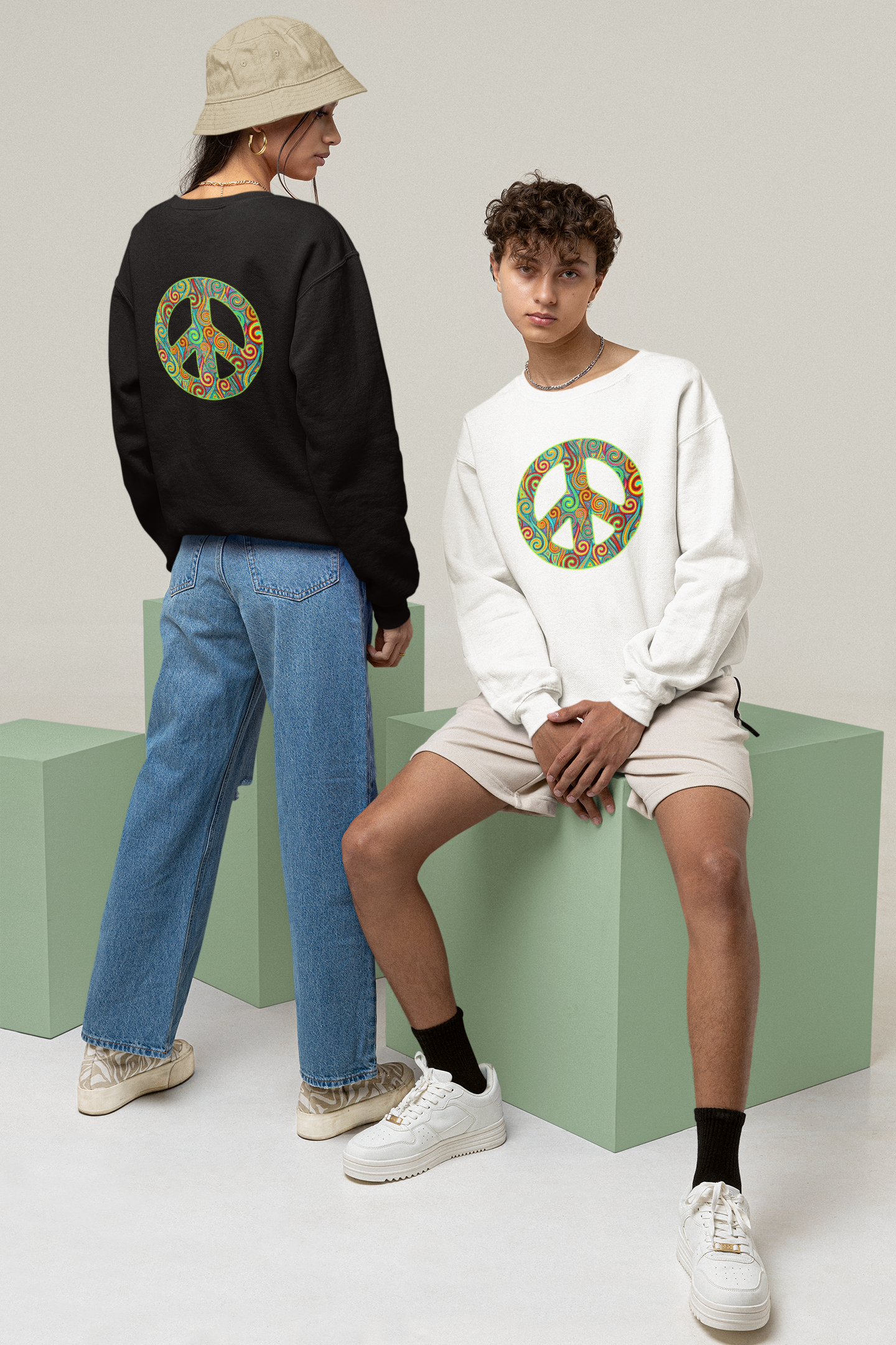 Kiwiana - PEACE - SWEATSHIRT