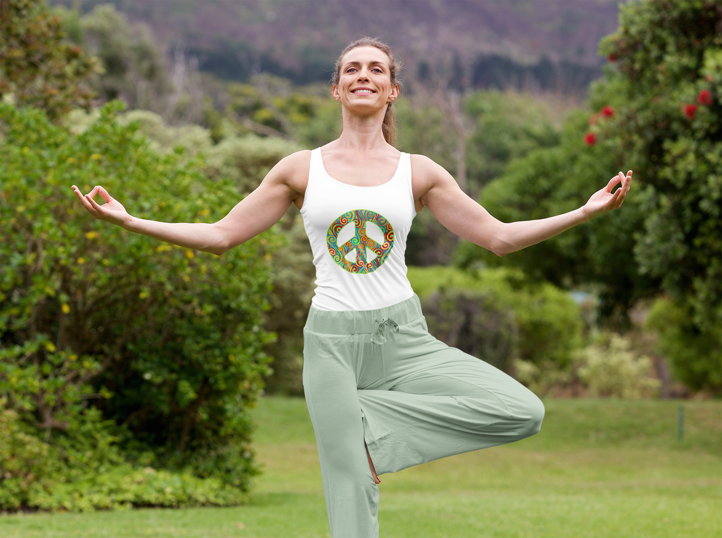 Kiwiana - PEACE Singlet/Tank