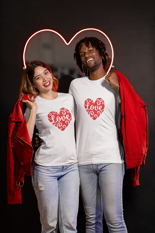 Red Love Heart - TEE