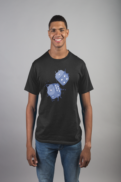 Dice Splash - Blue Tee