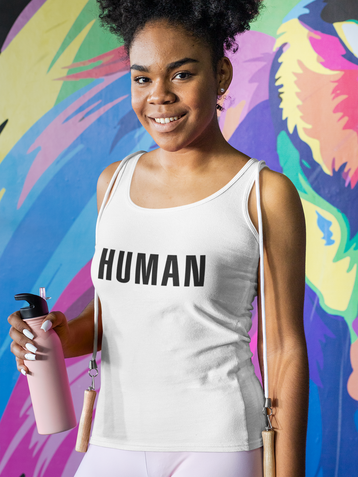 HUMAN BLACK Tank