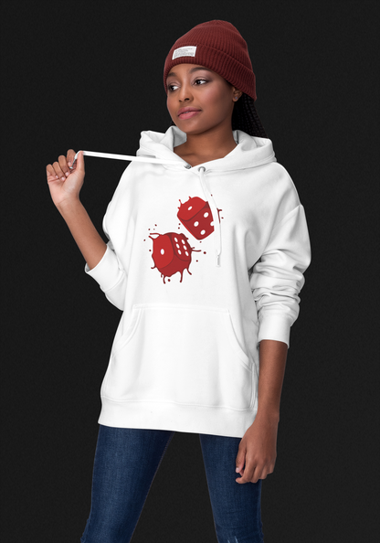 Dice Splash - Cherry Red - Hoodie/Sweat.