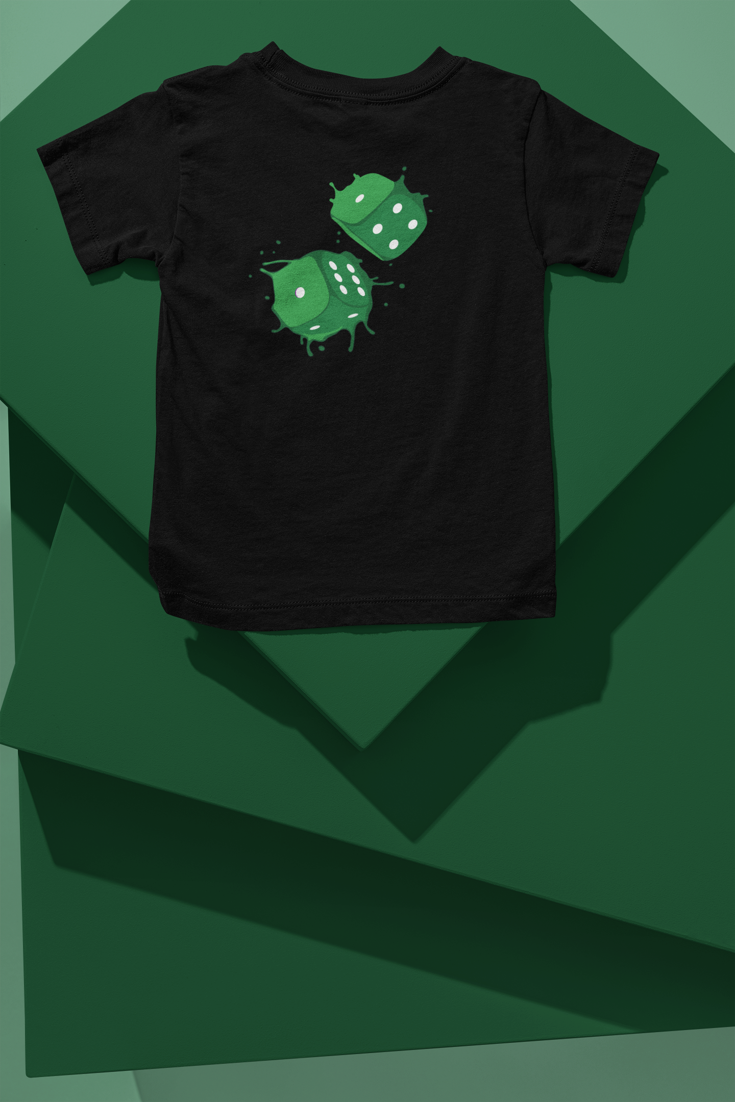 Dice Splash - Green