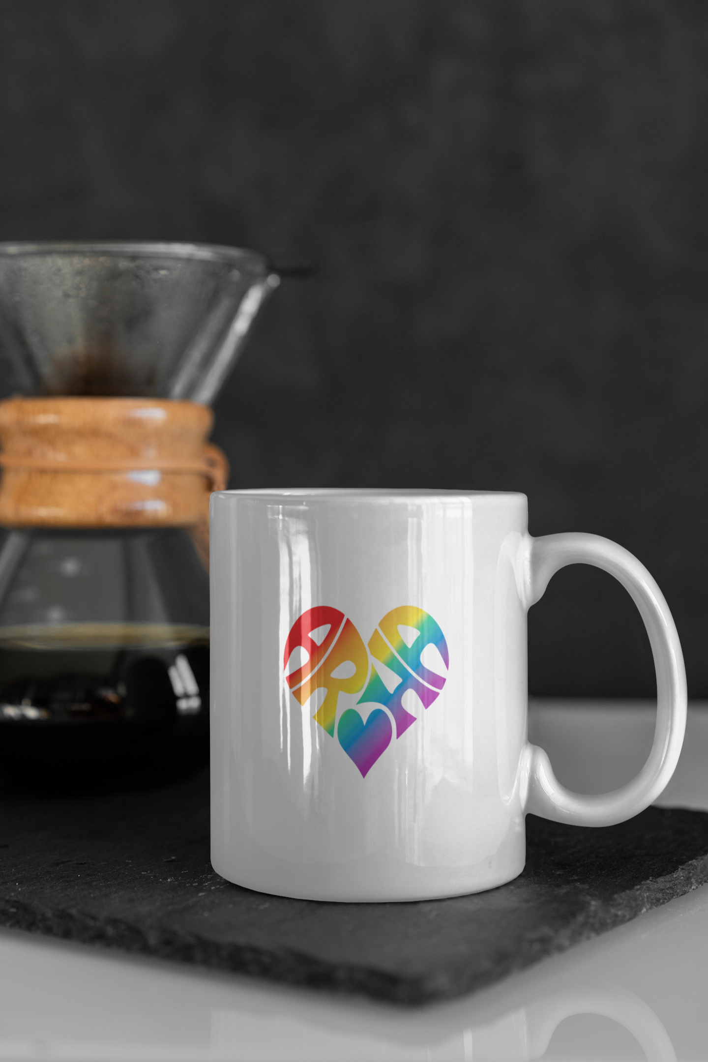 Collectors Mug - Aroha Heart (Pride)