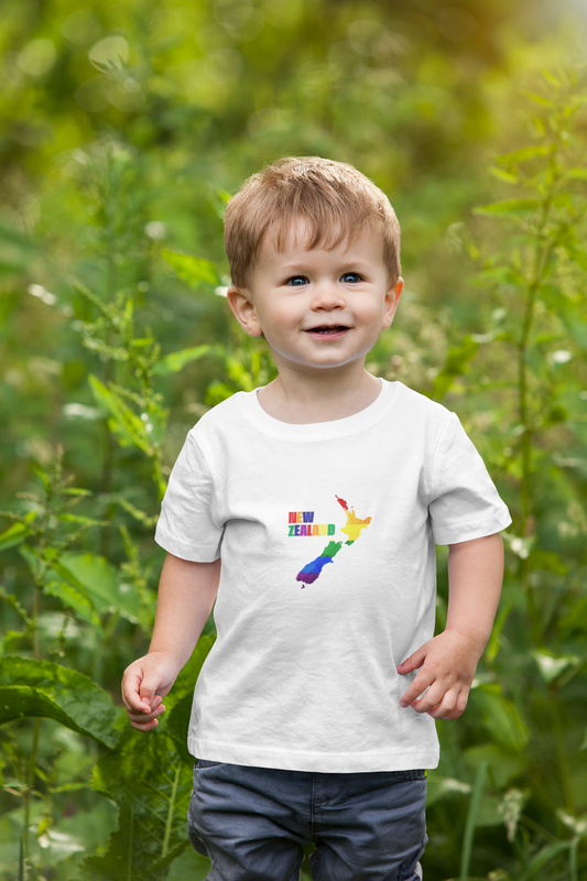 New Zealand Map - Children Tee