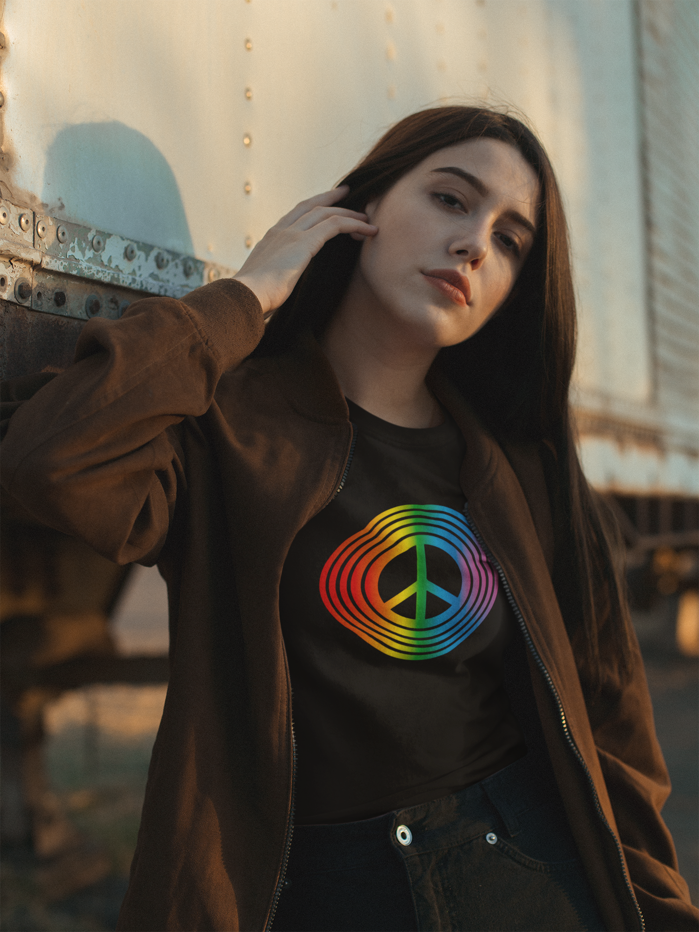 Pride Peace Vinyl - TEE