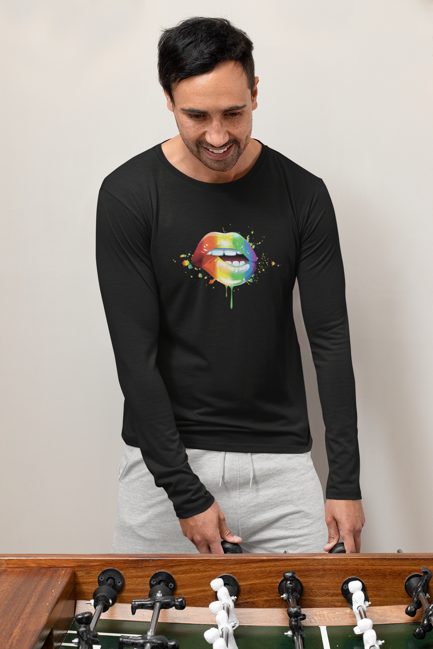 Rainbow Lip Bite - Long Sleeve