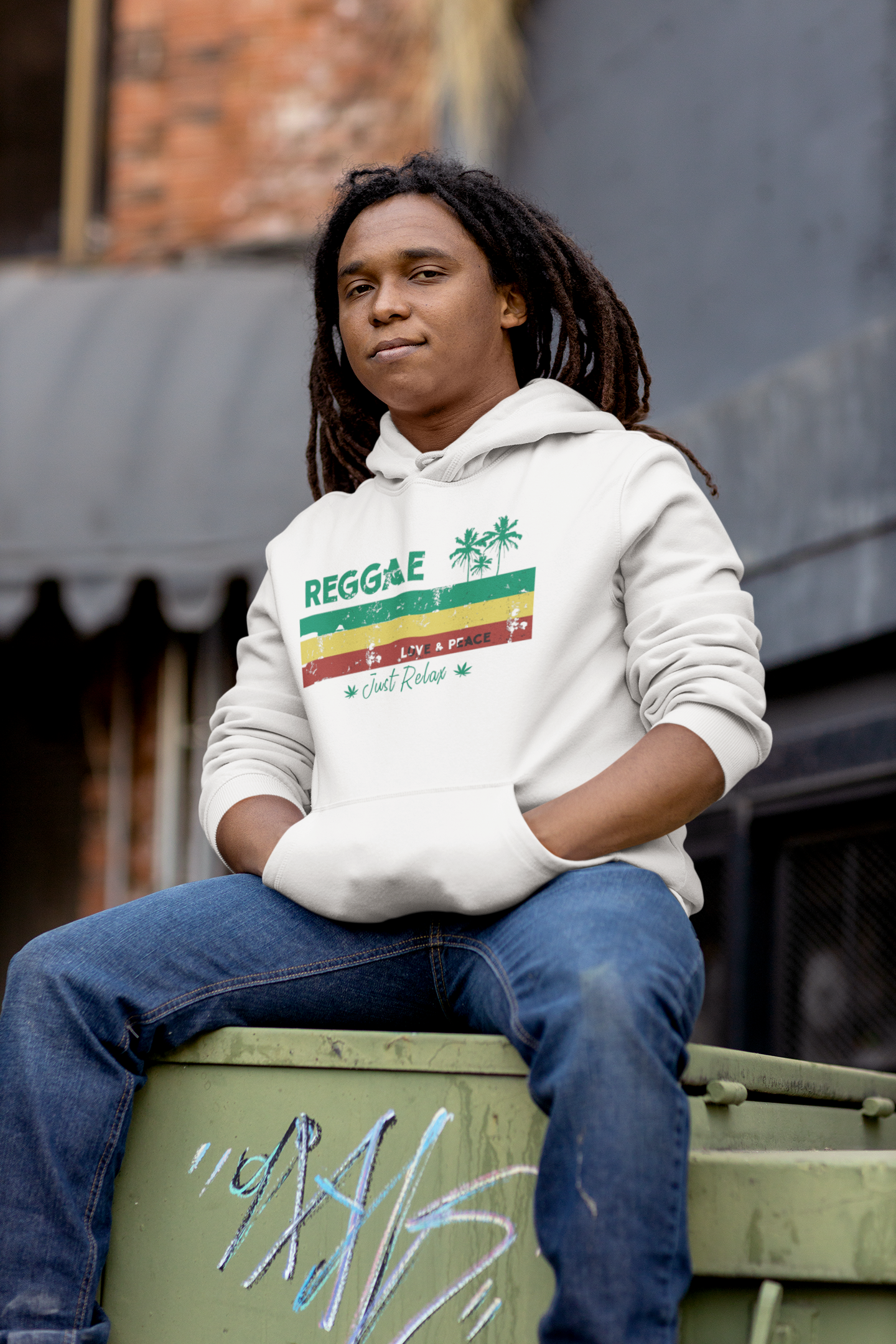 Reggae Love & Peace - Hoodie / Sweatshirt