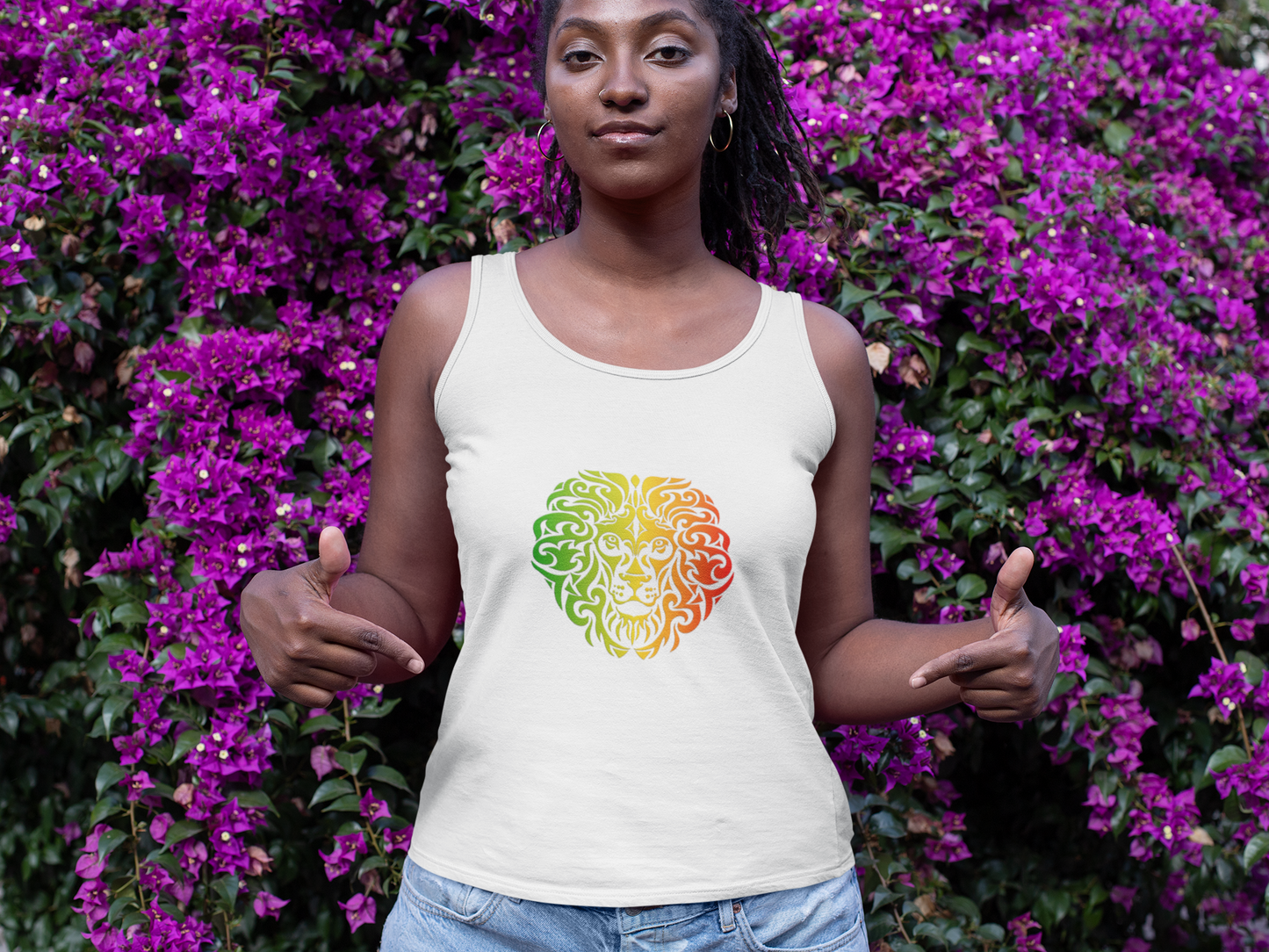 Reggae Henna Pride - Tank/Singlet