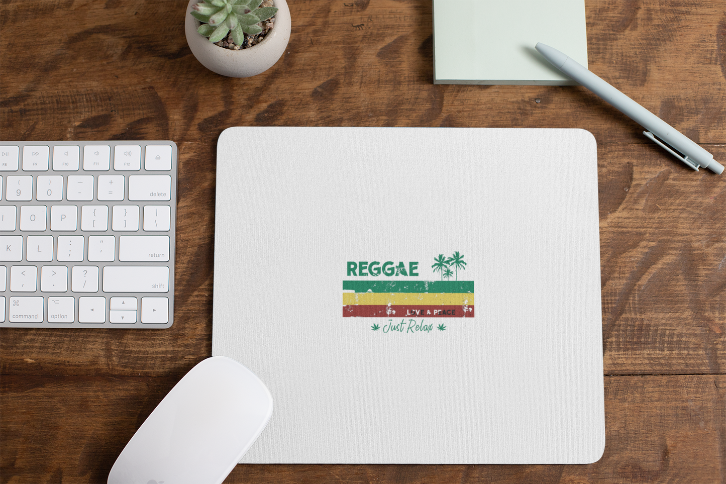 Mouse Pad - Reggae Love and Peace