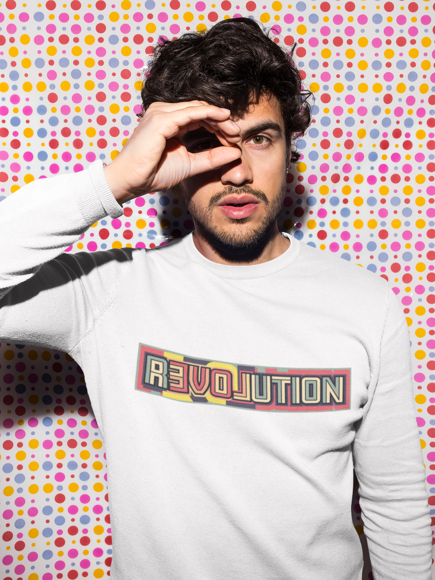 Retro REVOLUTION HOODIE/SWEATSHIRT