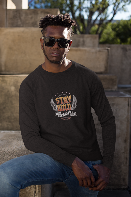 Stay Wild Be Free  - Long Sleeve Tee