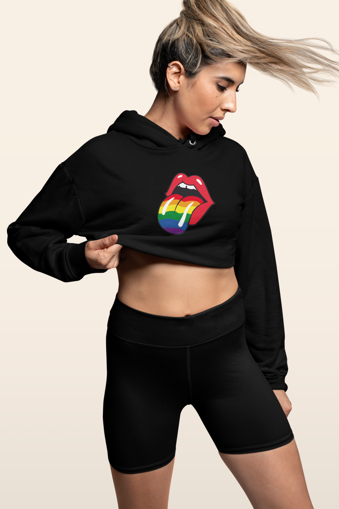 Stone Pride Crop Sweat/Hoodie