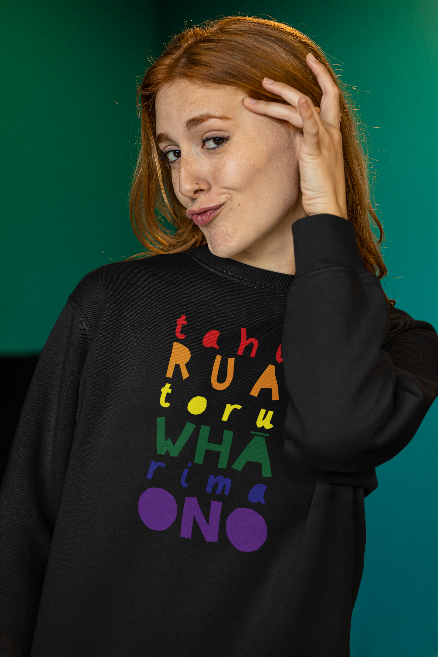 Te Reo Numbers - Sweatshirt