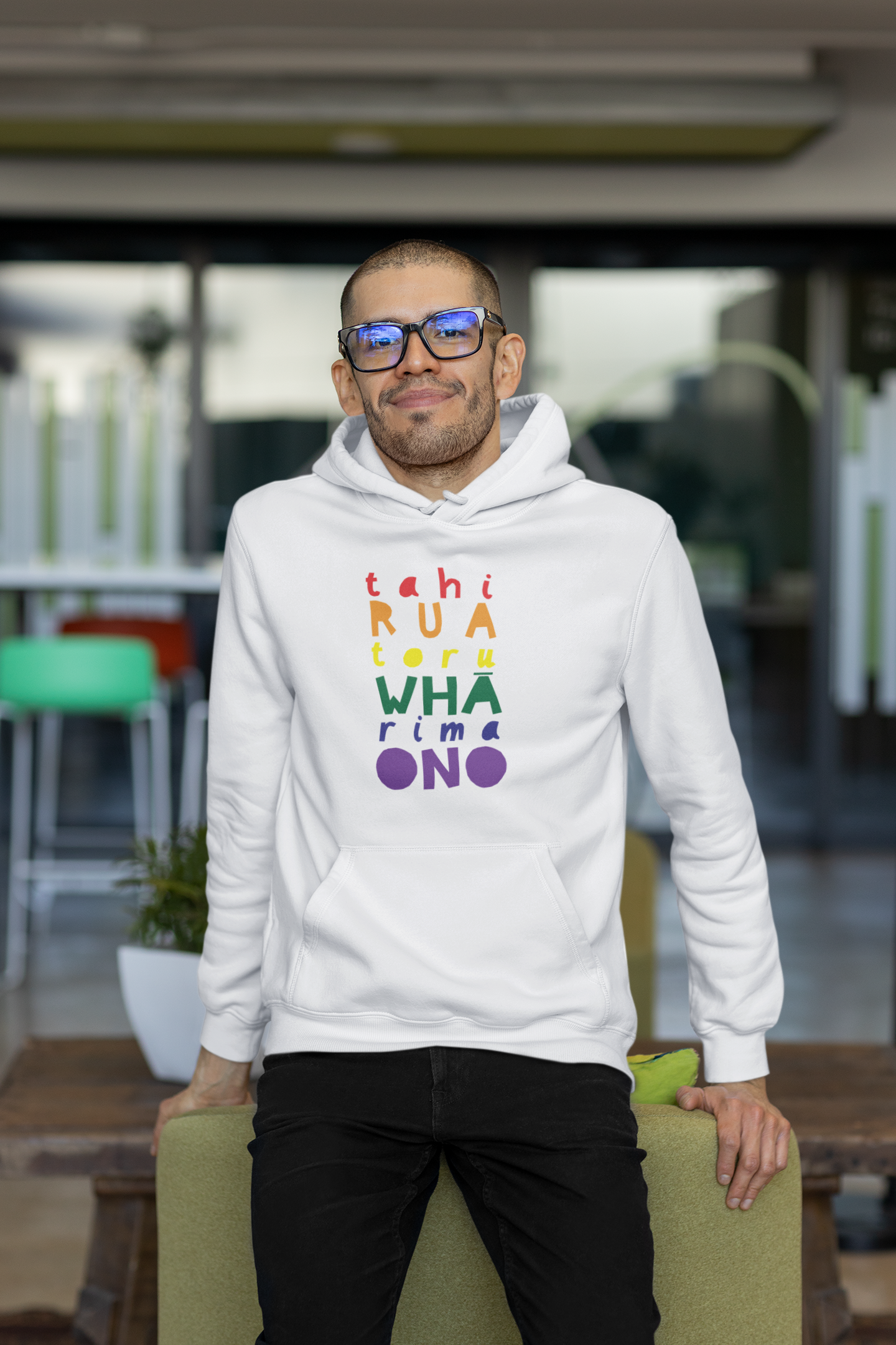 Te Reo Numbers - Hoodie